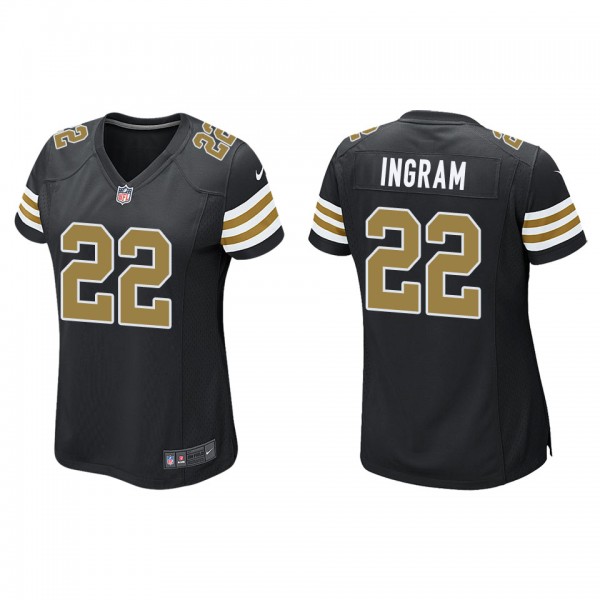 Women's New Orleans Saints Mark Ingram Black Alternate Game Jersey