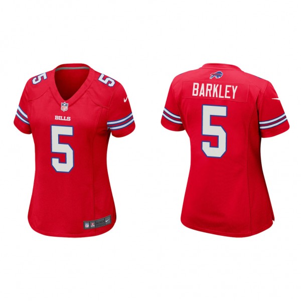 Women's Matt Barkley Buffalo Bills Red Game Jersey