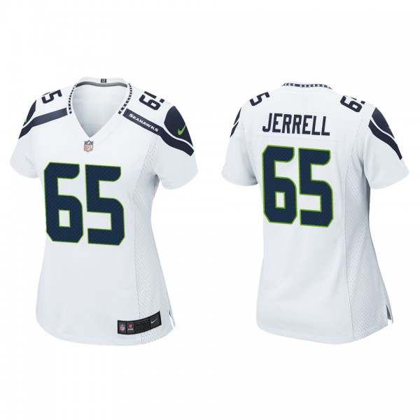 Women's Michael Jerrell Seattle Seahawks White Gam...