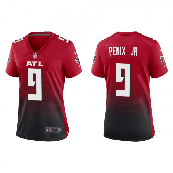Women's Michael Penix Jr. Atlanta Falcons Red Alte...