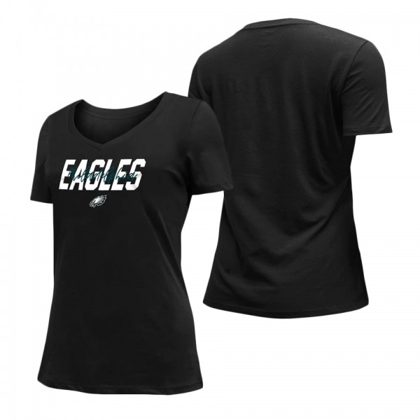 Women's Philadelphia Eagles New Era Black 2022 NFL...