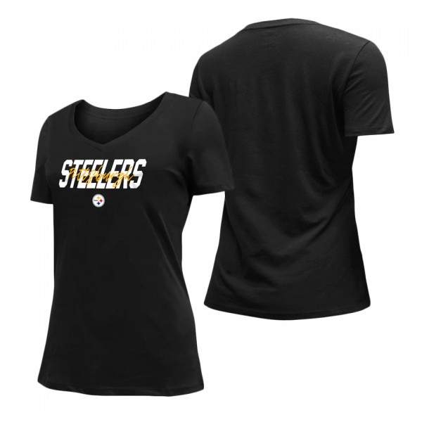 Women's Pittsburgh Steelers New Era Black 2022 NFL...