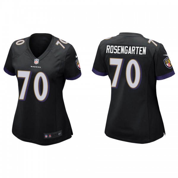 Women's Roger Rosengarten Baltimore Ravens Black G...