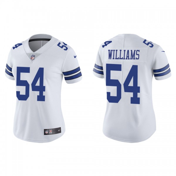Women's Dallas Cowboys Sam Williams White 2022 NFL Draft Vapor Limited Jersey