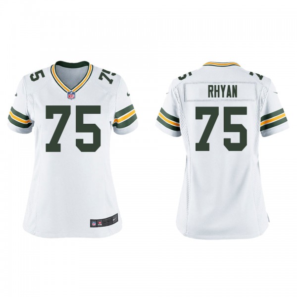 Women's Green Bay Packers Sean Rhyan White 2022 NF...