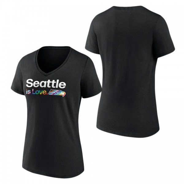 Women's Seattle Seahawks Fanatics Branded Black Ci...