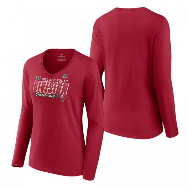 Women's Tampa Bay Buccaneers Red 2022 NFC South Di...