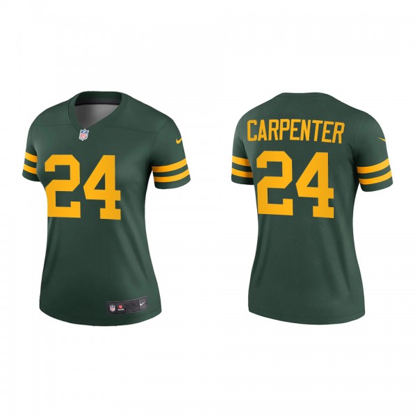 Women's Green Bay Packers Tariq Carpenter Green Al...