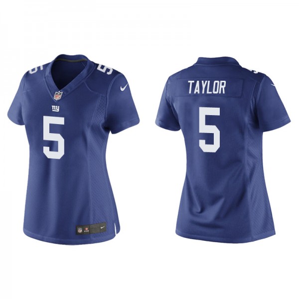 Women's New York Giants Tyrod Taylor Royal Game Je...
