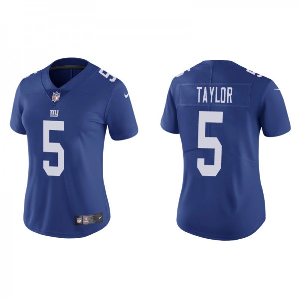 Women's New York Giants Tyrod Taylor Royal Vapor L...
