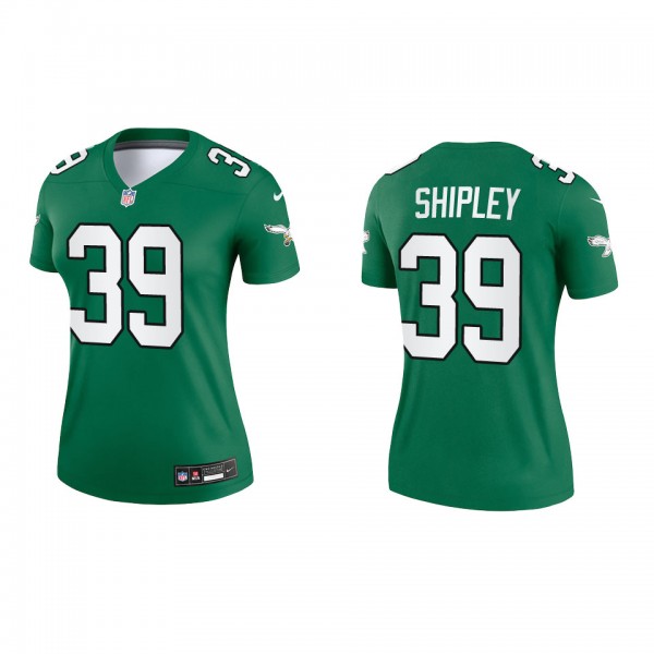 Women's Will Shipley Philadelphia Eagles Kelly Gre...
