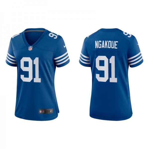 Women's Indianapolis Colts Yannick Ngakoue Royal A...