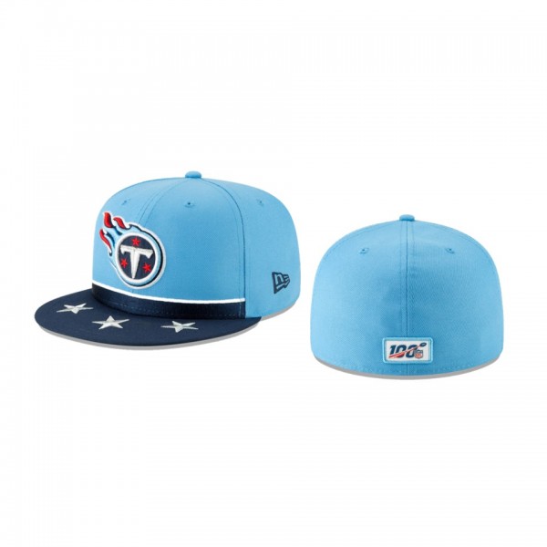 Tennessee Titans Light Blue 2019 NFL Draft On-Stage 59FIFTY Fitted Hat - Youth