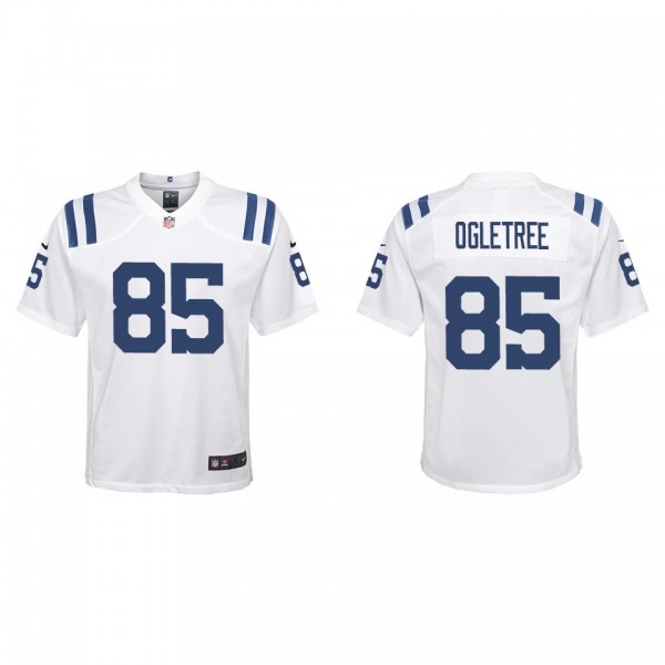 Youth Indianapolis Colts Andrew Ogletree White Gam...