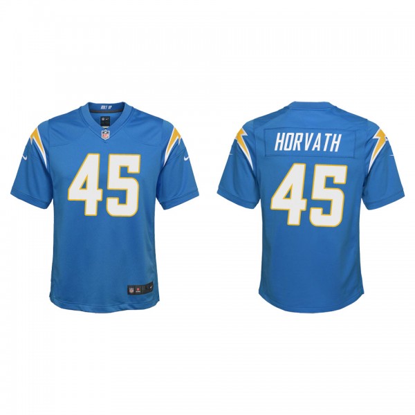 Youth Los Angeles Chargers Zander Horvath Powder B...
