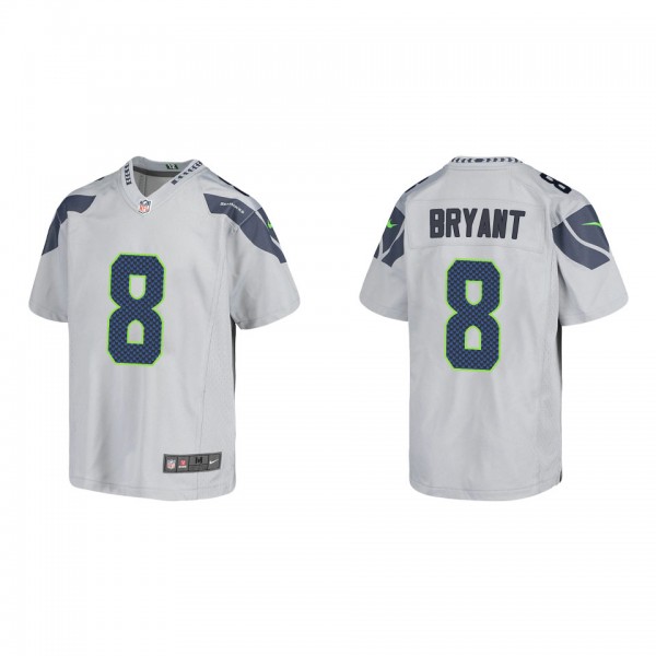 Youth Seattle Seahawks Coby Bryant Gray Game Jersey
