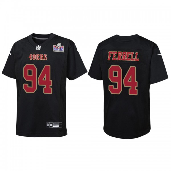 Youth Clelin Ferrell San Francisco 49ers Black Sup...