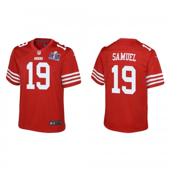 Youth Deebo Samuel San Francisco 49ers Scarlet Sup...