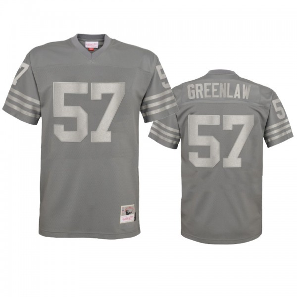 San Francisco 49ers Dre Greenlaw Charcoal Metal Re...
