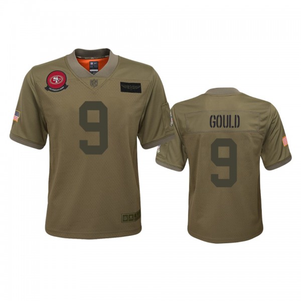 Youth San Francisco 49ers Robbie Gould Camo 2019 S...
