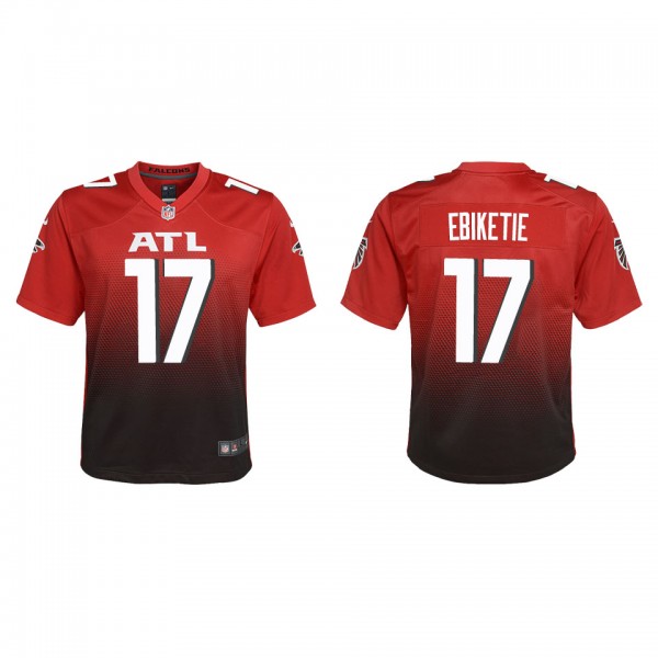 Youth Atlanta Falcons Arnold Ebiketie Red Alternat...