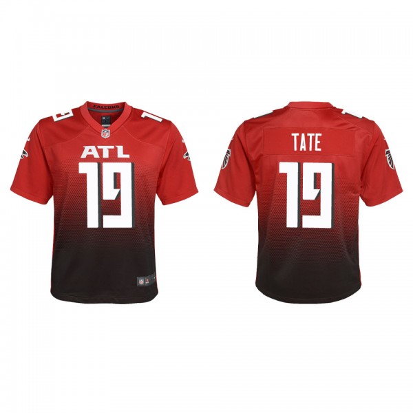 Youth Atlanta Falcons Auden Tate Red Alternate Gam...