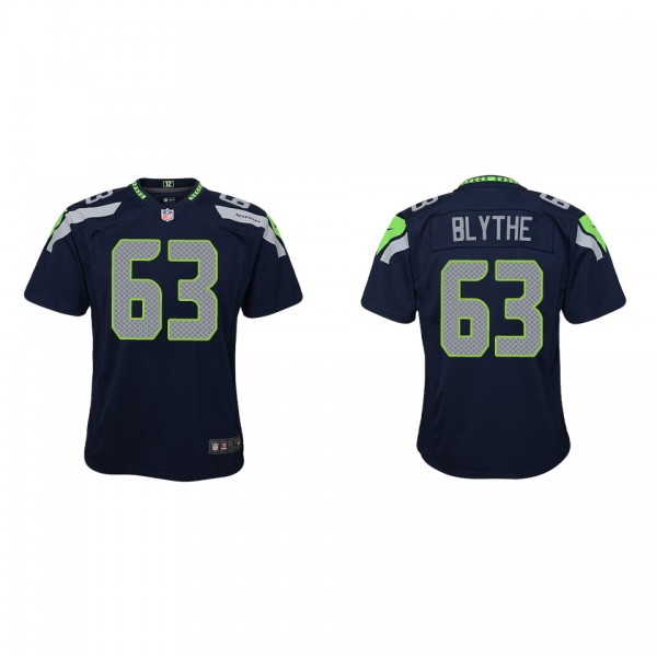 Youth Seattle Seahawks Austin Blythe College Navy ...