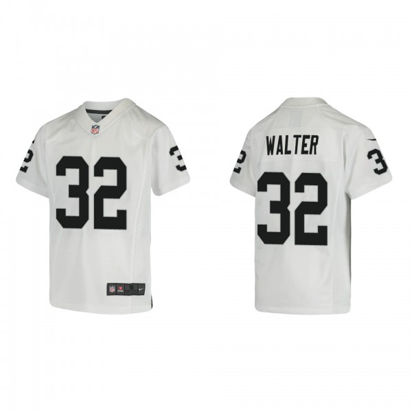 Youth Las Vegas Raiders Austin Walter White Game J...