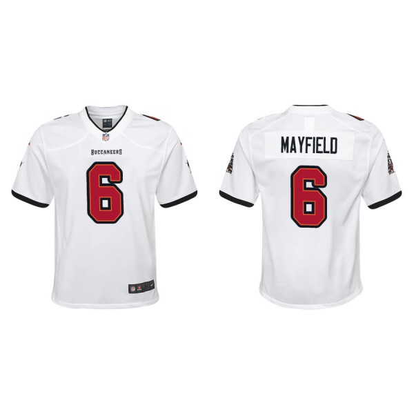 Youth Tampa Bay Buccaneers Baker Mayfield White Ga...
