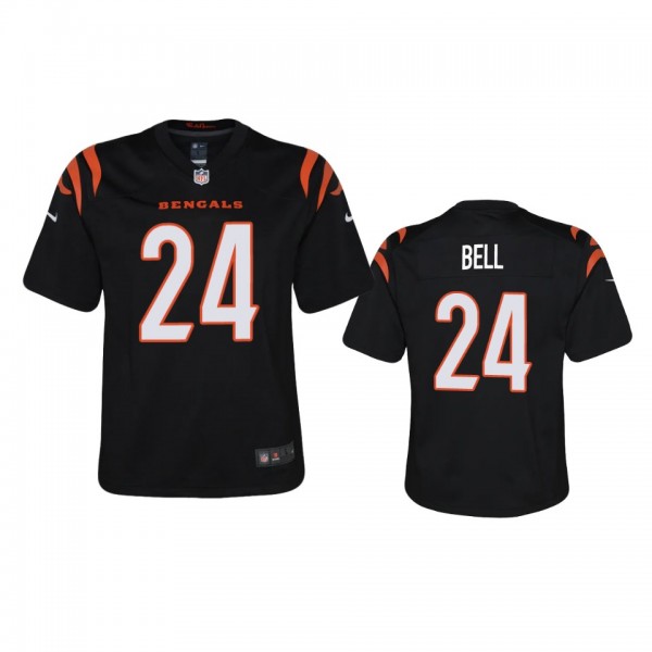 Youth Cincinnati Bengals Vonn Bell Black 2021 Game Jersey