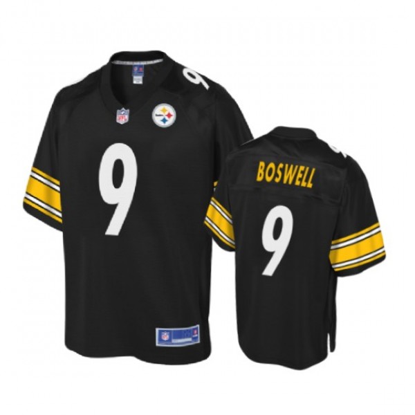 Pittsburgh Steelers Chris Boswell Black Pro Line J...