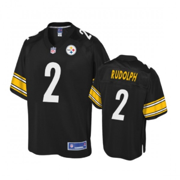 Pittsburgh Steelers Mason Rudolph Black Pro Line J...
