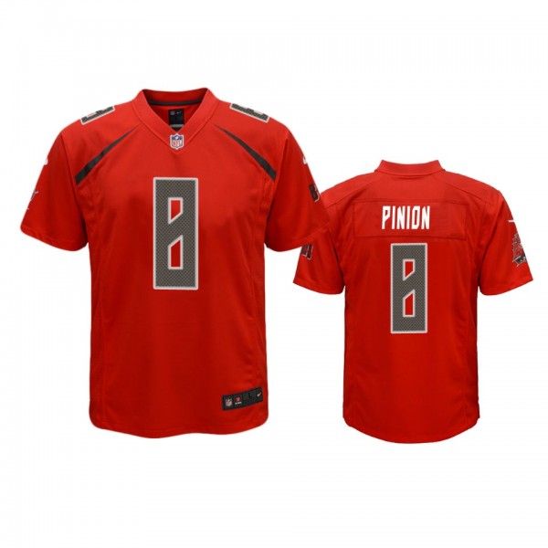 Tampa Bay Buccaneers Bradley Pinion Red Color Rush...