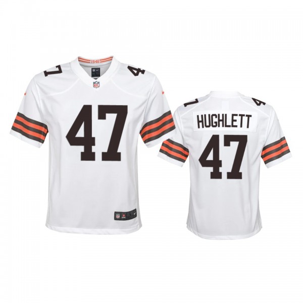Youth Cleveland Browns Charley Hughlett White 2020...