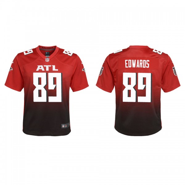 Youth Atlanta Falcons Bryan Edwards Red Alternate ...