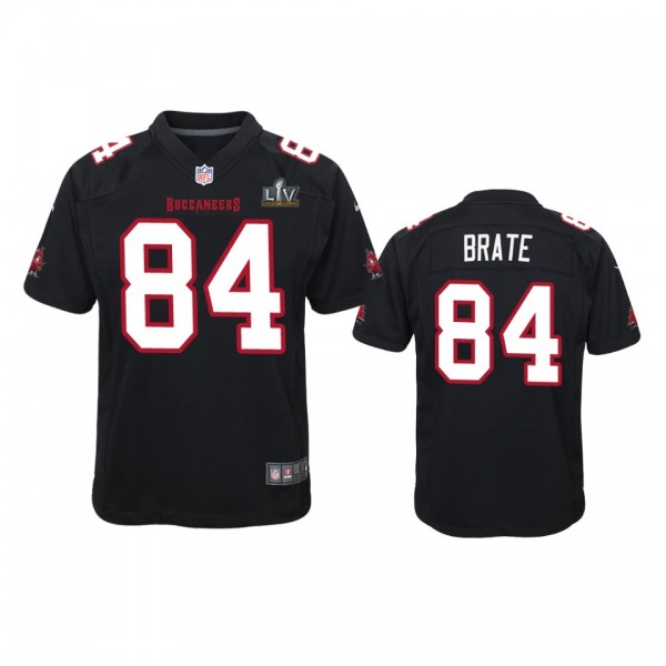 Youth Buccaneers Cameron Brate Black Super Bowl LV...