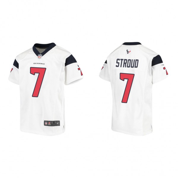Youth Houston Texans C. J. Stroud White 2023 NFL D...