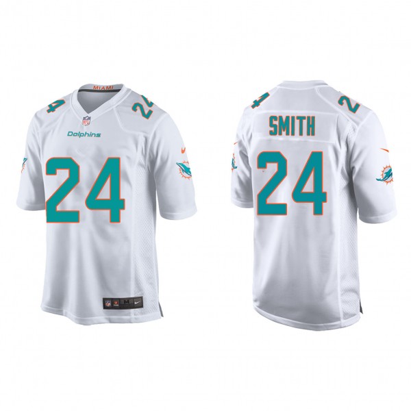 Youth Miami Dolphins Cam Smith White 2023 NFL Draf...