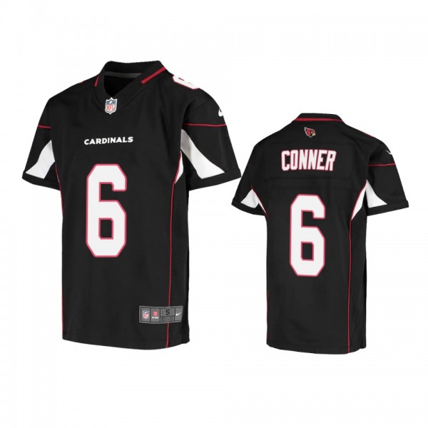 Youth Cardinals James Conner Black Game Jersey