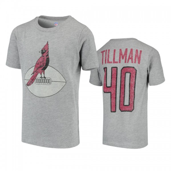 Arizona Cardinals Patrick Tillman Gray Vintage Ret...