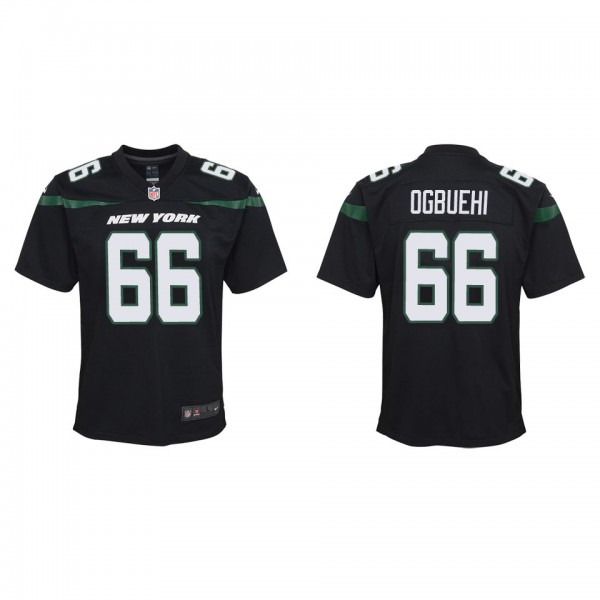 Youth New York Jets Cedric Ogbuehi Black Game Jers...