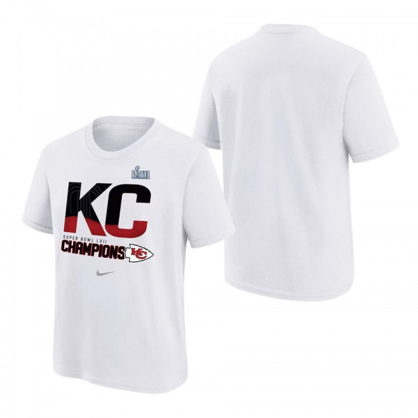 Youth Kansas City Chiefs Charcoal Three-Time Super...