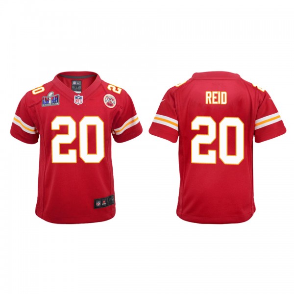 Youth Justin Reid Kansas City Chiefs Red Super Bow...
