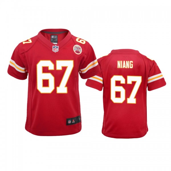 Youth Chiefs Lucas Niang Red Game Jersey