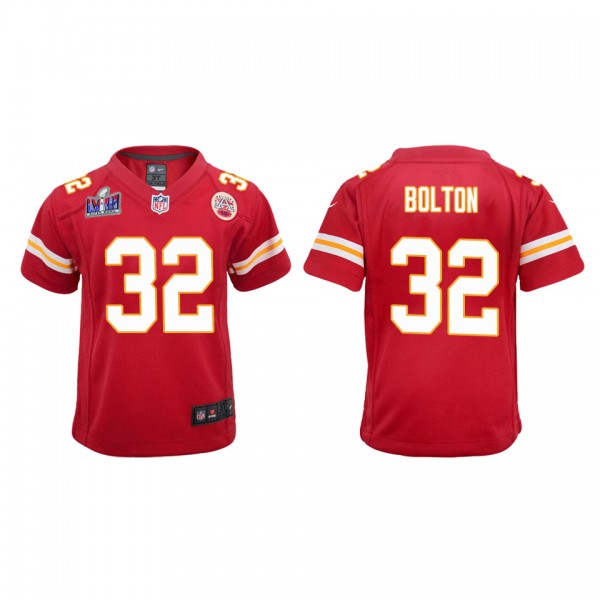 Youth Nick Bolton Kansas City Chiefs Red Super Bow...