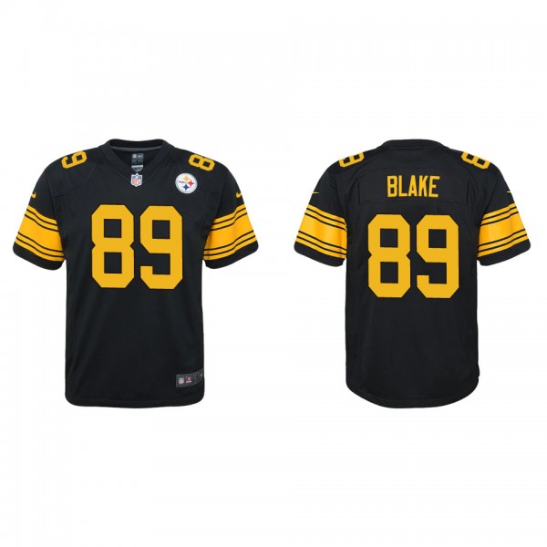 Youth Pittsburgh Steelers Christian Blake Black Alternate Game Jersey