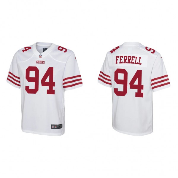 Youth Clelin Ferrell San Francisco 49ers White Gam...