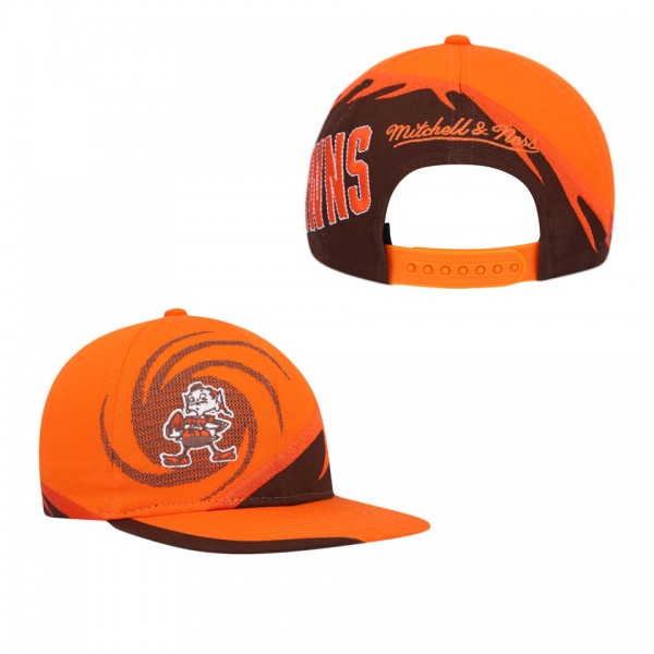 Youth Cleveland Browns Mitchell & Ness Orange ...