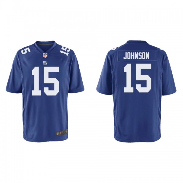 Youth Collin Johnson New York Giants Royal Game Jersey