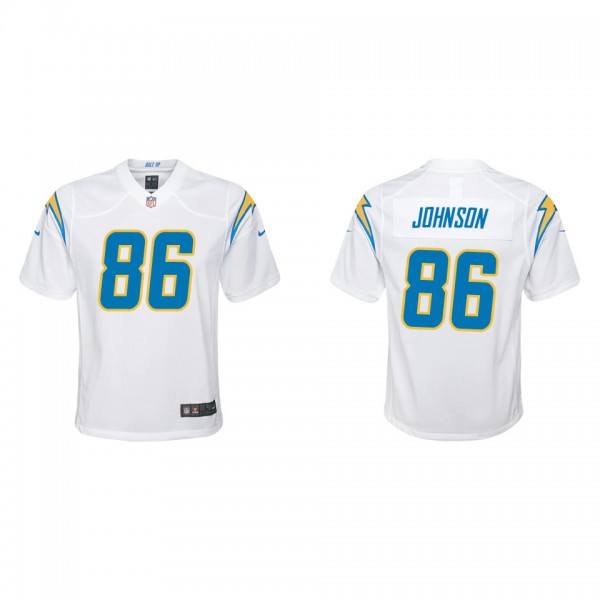 Youth Cornelius Johnson Los Angeles Chargers White...